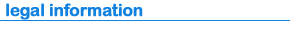 legal information